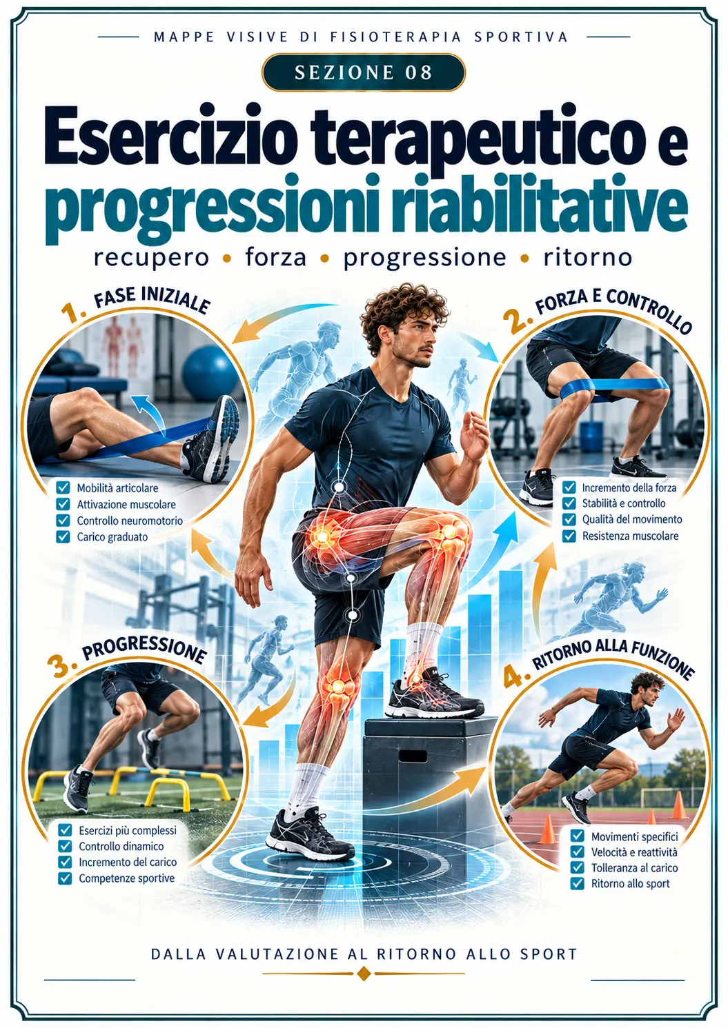 Esercizio terapeutico e progressioni riabilitative